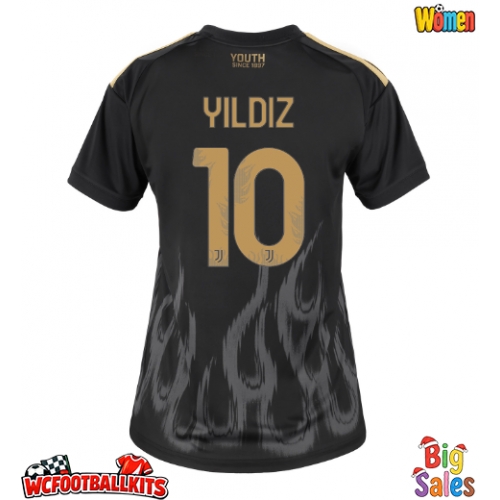 Juventus Kenan Yildiz #10 Replica Third Stadium Shirt for Women 2026-27 Short Sleeve
